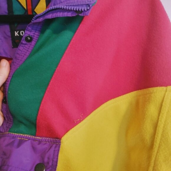 Komitor 1980's vintage Fleece half zip - Picture 7 of 7